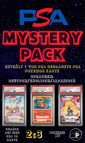 Pokemon PSA Mystery Pack *Limitiert* PSA 10 Chance 2:3 - Poke Planet