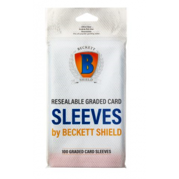 Beckett Shield Graded Card Sleeves (100 Sleeves) - Poke Planet