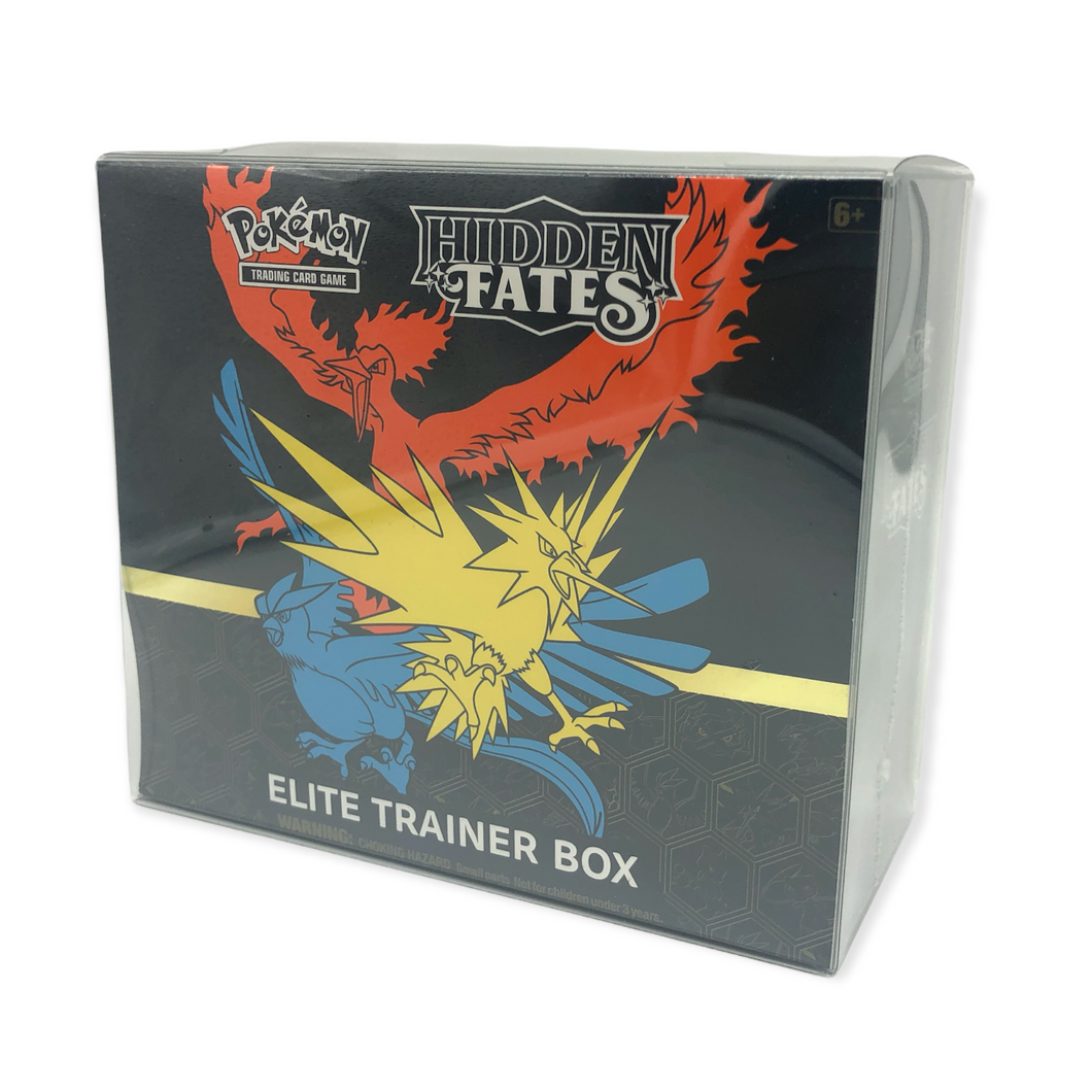 Platin Benters Protection Klarsicht Schutzhüllen für Pokemon Elite Top Trainer Boxen 10 Stück - Poke Planet