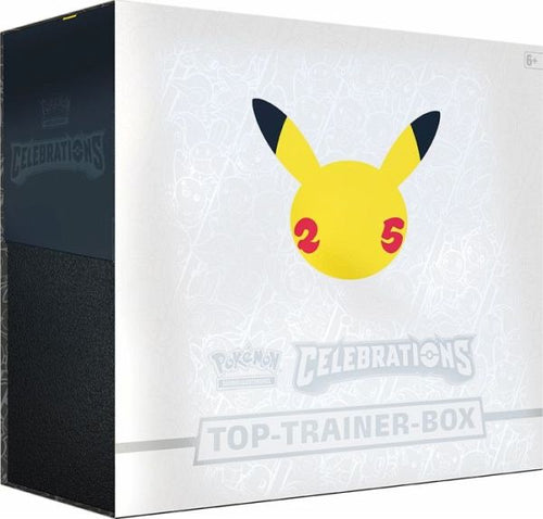 Pokemon 25th Anniversary Celebrations Top Trainer Box Deutsch - Poke Planet